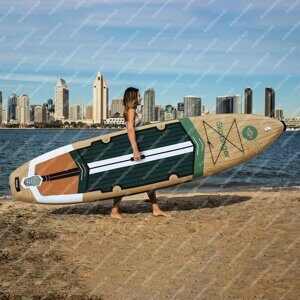 SUP борд надувной Skatinger Enjoy Green 11